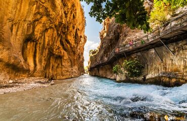 Günübirlik Fethiye - Saklıkent Kanyonu - Ölüdeniz Turu
